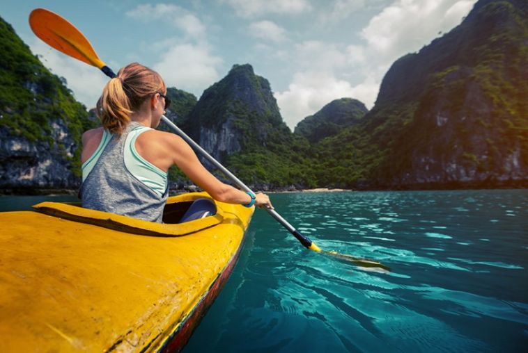 kayaking